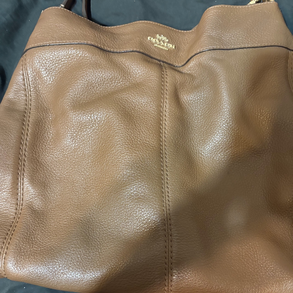 Coach Brown Leather Shoulder Bag